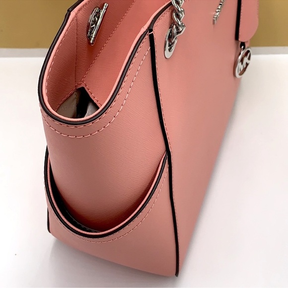 MICHAEL KORS
Jet Set Large X Chain Saffiano Leather Shoulder Tote 

PRIMROSE NWT - Picture 5 of 16